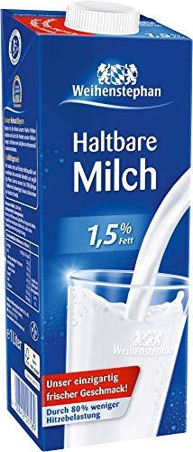 Weihenstephan Haltbare Milch 1.5%, 6-er Pack (6 x 1 l)