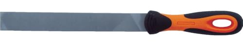 Bahco Black/Orange 10 Hand File, Type of Cut-3, Alloy Steel Blade, Ergonomic Handle