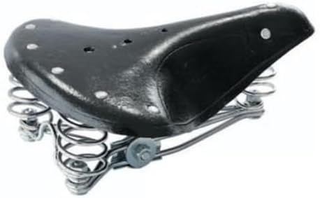 Cykelsadel retro modell vintage storisk svart – sadel bred –