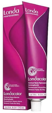 Tinte permanente para el cabello 8/65, rubio claro, rojo violeta, 60 ml