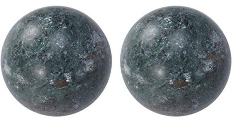 Ciieeo 2 Stk Handmassageger?te Jadekugel Massieren Gesundheitsstress-übungsbälle Akupressur Meditation Handwerk Sammlung Massage Jade Ball Handwerkzeuge Skills Ältere Handbuch Chinesisch