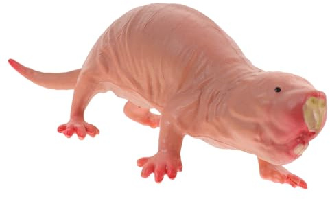 Zerodeko Maulwurfmodell aus Plastik Tierfigur für Kinderzimmer Kleine Dekorative Spielfigur Naturgetreues Modell zum Sammeln Passend für Schreibtisch und Bücherregal
