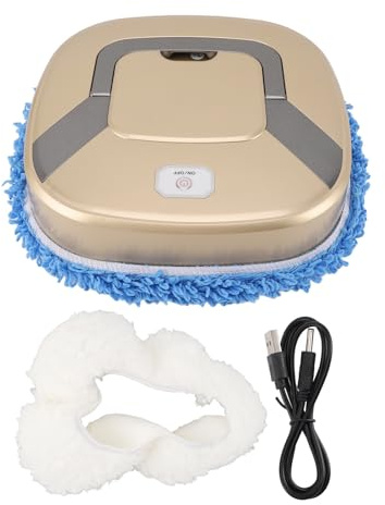 Imitation Hand Wiping Mode Robot Vacuum Cleaner, Long Battery Life, Wet and Dry, Intelligent Timer Shutdown, Versatile Application (Gold)