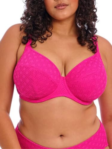 Elomi Swim Bazaruto Underwired Plunge Bikini Top (38G, Clematis)