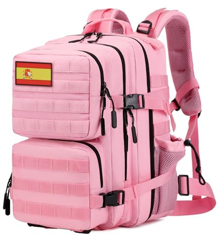 Delgeo 25L Taktischer Rucksack, Trekking Military Molle Rucksack Outdoor Wandern Camping Trekking Jagd Reisen für Damen Herren