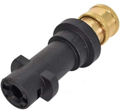 Adattatore per Idropulitrice per attacco rapido da 1/4, Compatible per Karcher serie K2-K7,Idropulitrice Spruzzo per La Pulizia Dell'auto E Il Giardinaggio (B)