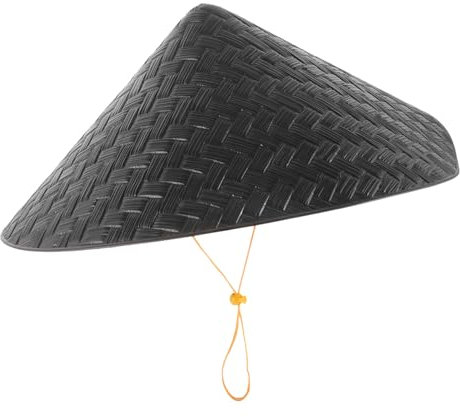 MOBUTOFU Chapeau Chinois En Plastique Cosplay Taille Unique Léger Résistant Pour Adultes Accessoires De Performance Sur Scène Fêtes Et Protection Solaire
