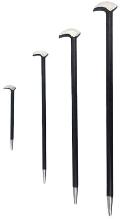 Prybars Set Holzbearbeitung, Handwerkzeuge Nagelabzieher, geschmiedeter Stahl Brechstange, Mechaniker Brechstange, Doppelendige Hebelstange, Prying Scraping Heben, Holzbearbeitung Brechstange Set zum
