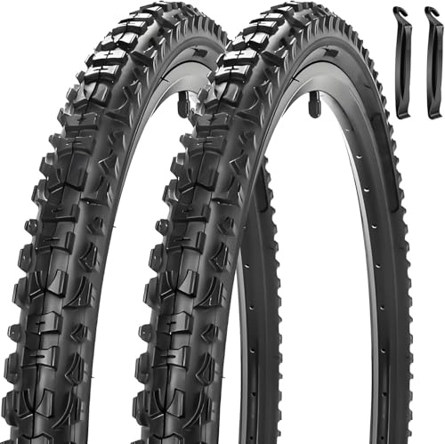 2er Pack MTB-Reifen 26 Zoll Faltbar 1.95 mit Offroad-Stollenprofil – Ersatzreifen für 26 Zoll MTB, Mountainbike & Cruiser