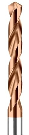 Broca helicoidal de acero de tungsteno de carburo sólido CNC, diámetro de 1,0-5,9 mm, vástago recto, for metal, hierro y acero.(4.7mmX50L)