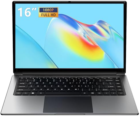 16-Zoll-Laptop,8GB DDR RAM, 256GB SSD tragbarer Laptop,erweiterbar auf 1 TB,AMD A9-9400 Radeon R5 Prozessor bis zu 3,2 GHz,9000-mAh-Akku,USB-3.0-Schnittstelle,Dual-Band-WLAN, Webcam, schlankes Laptops
