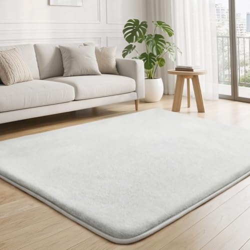 Vicloon Krypmatta Babylekmatta, 3 cm tjock barnmatta Krypfilt Stor 150x180 cm, Mjuk Halkfri Lekmatta, Matta för Barnrum, Sovrum