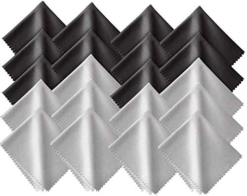 Brillentuch, Mikrofasertuch, Reinigungstücher aus Mikrofaser zum Reinigen von Brillen, Mikrofasertuch, Brillentuch, Mikrofaser-Reinigungstücher (A)