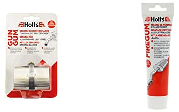 Holts HREP0047A Gun Gum Flexiwrap Ends and Bends & Firegum Tube 150gr