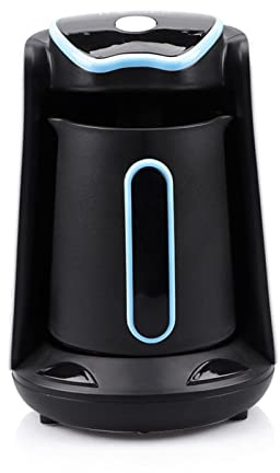 TEmkin Macchine da caffè da incasso Macchina per caffè automatica Caffettiera elettrica Caffettiera Moka per uso alimentare Bollitore portatile da viaggio (Colore : Blu) (Blu)