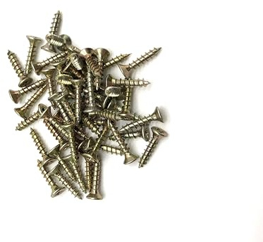 100 Pcs Wood Screws Double Countersunk General Purpose (3mm x 15mm)