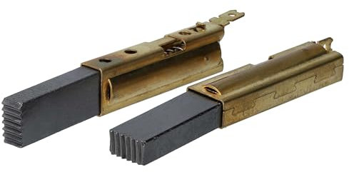 vhbw 2X Kohlebürste kompatibel mit Nilfisk Alto Attix 791-21 EC Industriestaubsauger, Saugbohner