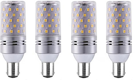 Bombilla LED B15 12w 16w Equivalente 50w-80w 3 Colores Regulables Iluminación Ahorro De Energía 1200-1600 Lm Sin Parpadeo Uso Doméstico Interior Bombillas(B15 12W 3 colors dimmable,4cps)