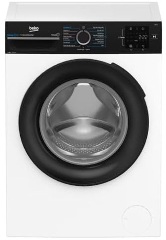 Lavadora Beko Serie B300 BM3WFT3821WB Clase A 8 Kg 1200 rpm Blanco