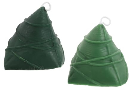 Anneome 2pezzi Candela Decorativa Per Casa Candela Fatta Mano Per Feste Per Soggiorno e Camera Da Decorazione Cinese Ispirata Allo Zongzi
