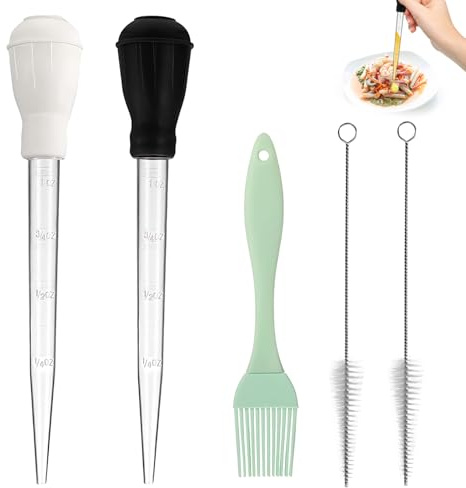 5 Pcs Turkey Baster, Baster for Cooking, Large Pipette Basting, Kitchen Tools & Gadgets,Turkey Baster for Aquarium