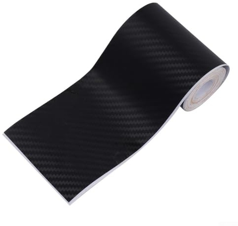 babominimer Nastro protettivo in fibra di carbonio per portiera auto, 7 cm x 5 m, antigraffio, impermeabile, modanatura per specchietti laterali, paraurti, bagagliaio, protezione bordi esterni