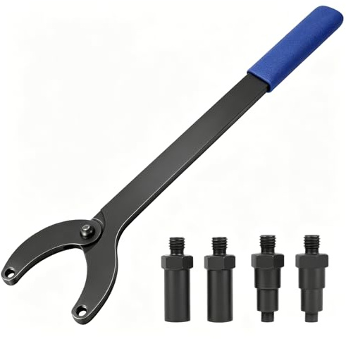 MRCARTOOL Nockenwellen Gegenhalter VAG 3036 T10172 VW Audi | Verstellbare Klemmung 20-147mm,Hebellänge 420mm,4 Zapfen,rutschfester stabiler Griff,für Zahnriemen und Steuerkettenwechsel