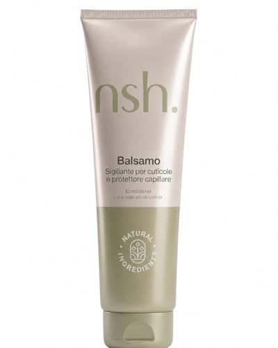 nsh. Acondicionador pelo con Prebióticos. Estimula el Crecimiento, Sella la Cuticula y Evita la Caída del Cabello. Protector Capilar Antiencrespamiento. 300ml