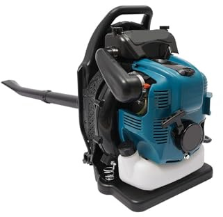 Hochleistungs-Benzin-Laubbläser, 4-Takt-Motor, 75,6 ccm, einstellbare Geschwindigkeit Gartenreinigung