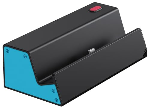 HEIYING TV Docking Station für Switch 2/Switch OLED, Tragbarer TV Dock Ladegerät Ständer mit 4K HDMI Adapter/USB Port/Typ C Ladegerät Port