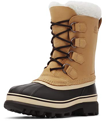Sorel Caribou wasserdichte Schneestiefel für Damen, Beige (Buff), 40 EU