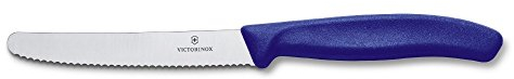 Victorinox Tomaten-und Tafelmes, Stahl, Blau, 14cm