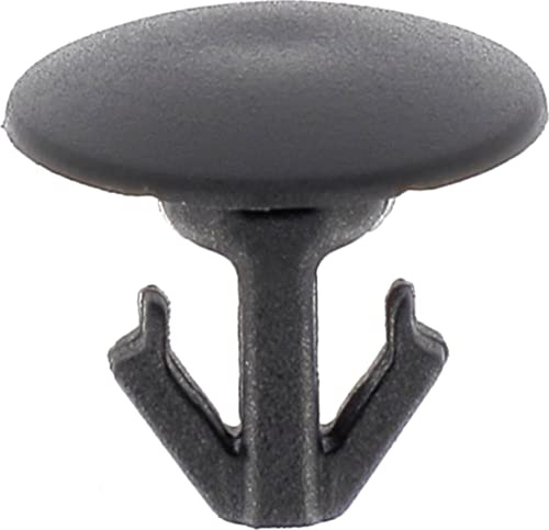 Restagraf - Agrafe de Fixation Carrosserie - Spécial Joint Anti-Salissure pour Porte - Compatible avec Ford, Nissan, Renault - Réf. 12851 - Sachet de 20, Noir