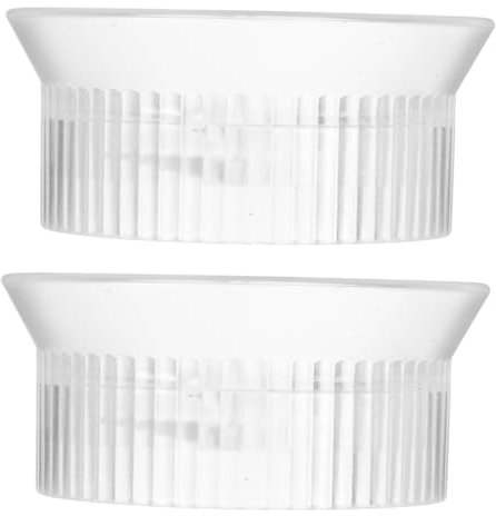 HOLIDYOYO 2pcs Plastic Espresso Funnel Powder Dosing Ring Espresso Machine Making Accessory Tool for Precise Dosing Coffee Maker
