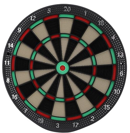 Fabater Sports Dart Board Exakt Poängzoner Kompakt Underhållningslösning för Inomhusbruk
