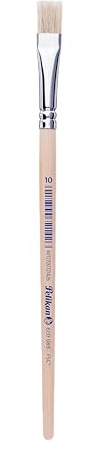 Pelikan Borstenpinsel Sorte 613F, Größe 10, 1 Stück | Pelikan Borstenpinsel Sorte 613F Grösse 10, ideal für Schule & Malen
