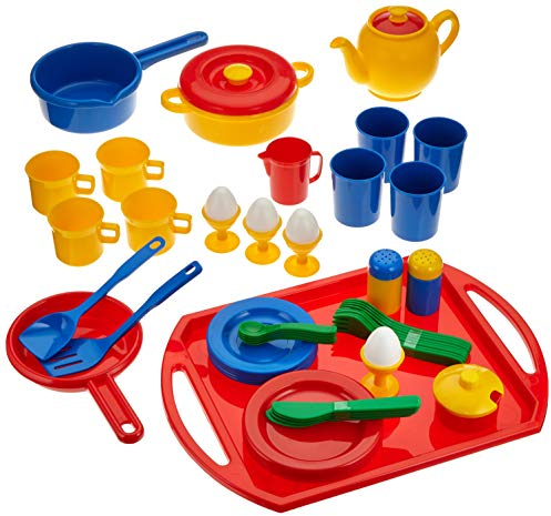 Dantoy Geschirrset 57tlg. a. KST. a.Tablett