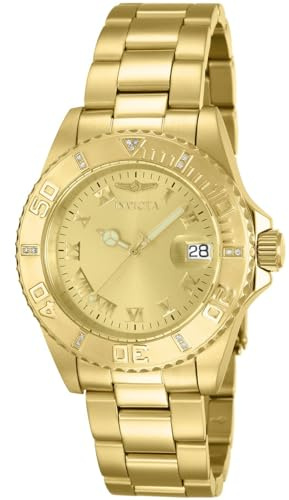Invicta Pro Diver Edelstahl Damen Quarzuhrwerk - 40mm