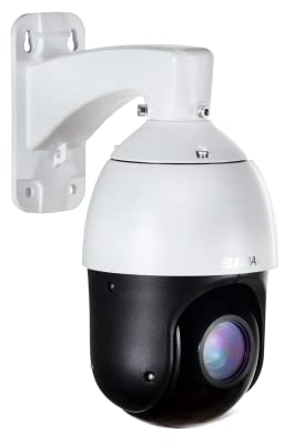 SUNBA Outdoor PTZ Analog Camera, 22X Optical Zoom, 960H CCTV Security Dome Camera, up to 328ft Night Vision with RS485 Control (405-22X)