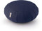 basaho CLASSIC Zafu Cojín de Meditación | Algodón Orgánico | Cáscara de Trigo Sarraceno | Funda Extraíble Lavable (Azul Medianoche)