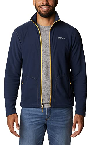 Columbia Men's Fast Trek Light Full Zip Fleece Full Zip Fleece Jacket, Collegiate Navy, Size XXL