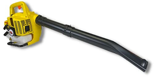 BRACOG EBV260E Pro Soplador y Aspirador de Hojas (3 en 1) a Gasolina con Motor 26 CC, Velocidad 350 km/h. Triturador de Hojas Profesional para Jardín, Césped con Bolsa de Recogida 60L.