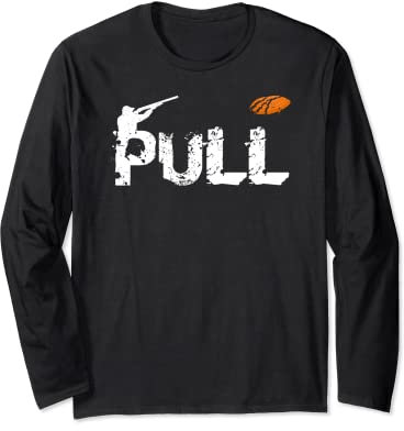 Tontaubenschießen Tontauben schiessen Wurfscheibenschießen Langarmshirt