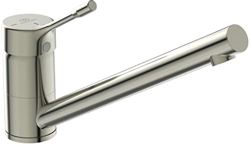 Ideal Standard - Ceralook Einhebelmischer zum Aufstellen auf der Spüle, Silberstorm.