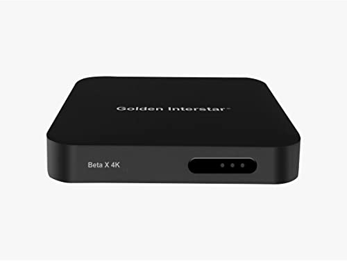Golden Interstar Beta X 4K UHD Linux - Set Top Box Ultra HD 4K OTT Mediaplayer