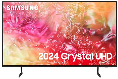 Samsung DU7110 75 Crystal UHD SmartTV, With Crystal Processor 4K, PurColour, Object Tracking Sound Lite, Gaming Hub, Smart TV powered by Tizen, UE75DU7110KXXU, English Model (2024)