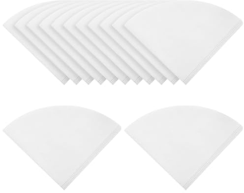 100 filtros de aceite de cocina pequeños, filtros de café, conos de papel, filtros de embudo de papel, filtros de jarabe de arce, filtro de aceite de cocina, filtro de aceite para cafetería y hotel