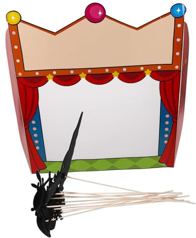 ibasenice 1satz Schattenpuppen Kreativspielzeug Für Junge Mädchen Wissenschaftsexperiment-kit Für Puppentheater Und Geschichtenerzählen Für Karneval Und Kreative Bastelprojekte