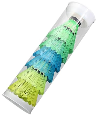 Badminton-Vogel für Kinder, buntes Badminton, Outdoor-Spiel, Badminton-Übungsbälle, Badminton-Vogel-Federbälle, Schlagen, Übungszubehör für Anfänger, professionelle Jugendspieler