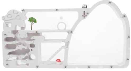 Kisangel Ameisenfarm Burg Wissenschaftliches Formicarium Set Mit Beobachtungsfenstern Und Futterstation Pädagogisches Insektenhaus Für Kinder Zum Ameisen Beobachten Und Lernen